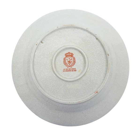 Wong Lee Decorative Bird Plate Sternus Vulgaris Starling Collectible Wall Table - Picture 5 of 7